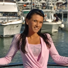 Antonia auf der Bootsmesse auf Mallorca_1