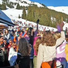 Antonia auf der Wallegg Alm in Hinterglemm 2008