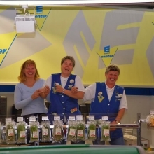 Mitarbeiter beim Schunkeln