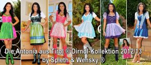 Dirndlkollektion Antonia aus Tirol