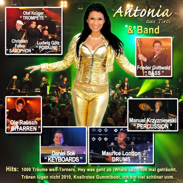Antonia Booking und Konzert Informationen